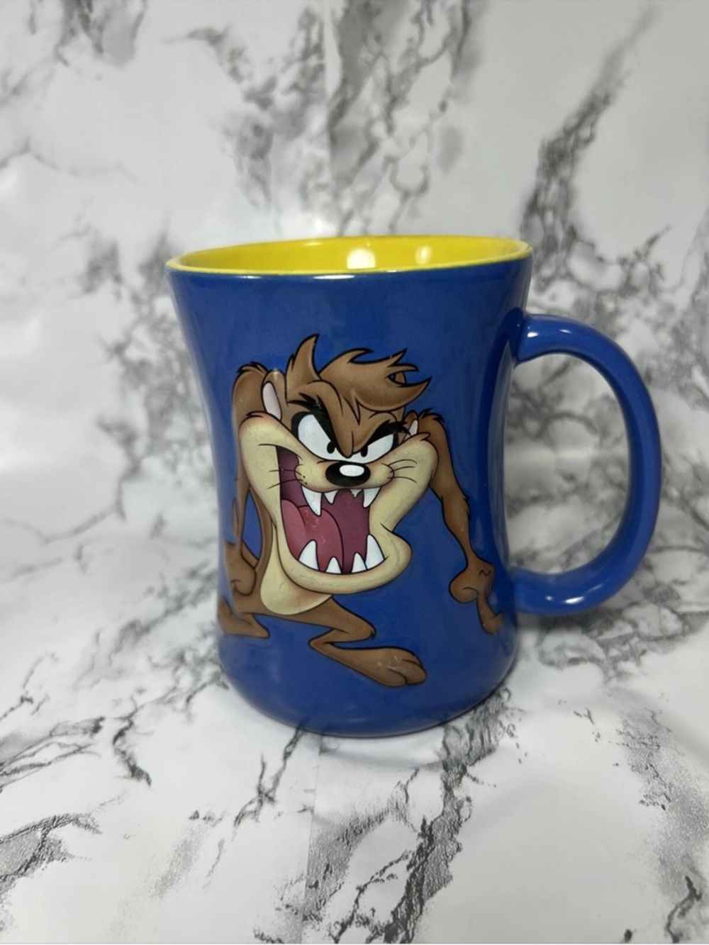 Looney Tunes Taz Tasmanian Devil Warner Bros Xpres Coffee Mug 12oz 3D 2005